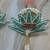 decorative shubh labh flower patch small wall hanging  perfect for home (pack of 2)