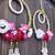  gota chudi with artificial flower, kodhi latkan & moti chudi string home decorations (pack of 2)