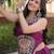 Purple Rayon Readymade Navratri Lehenga Choli with Mirror Gamthi Work