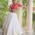 Rani&White Cotton Readymade Navratri Lehenga Choli with Bandhej & Embroidery Work