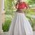 Rani&White Cotton Readymade Navratri Lehenga Choli with Bandhej & Embroidery Work