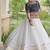 Black&White Cotton Readymade Navratri Lehenga Choli with Bandhej & Embroidery Work