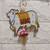 handmade cow jhumki shubh labh hanging for decoration hanging (pack of 2)