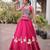 Rani Silk Blend Readymade Navratri Lehenga Choli with Mirror & Gamthi Embroidery Work