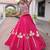 Rani Silk Blend Readymade Navratri Lehenga Choli with Mirror & Gamthi Embroidery Work