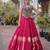 Rani Silk Blend Readymade Navratri Lehenga Choli with Kutchi Gamthi Work