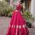 Rani Silk Blend Readymade Navratri Lehenga Choli with Kutchi Gamthi Work