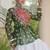 Mehendi&White Cotton Readymade Navratri Lehenga Choli with Kutchi Gamthi Patchework