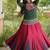 Green&Red Rayon Readymade Navratri Lehenga Choli with Kutchi Gamthi Work