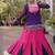 Rani&Violet Rayon Readymade Navratri Lehenga Choli with Kutchi Gamthi Work