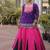 Rani&Violet Rayon Readymade Navratri Lehenga Choli with Kutchi Gamthi Work