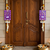 lotus cow shubh labh door hanging toran for home hanging (pack of 2)