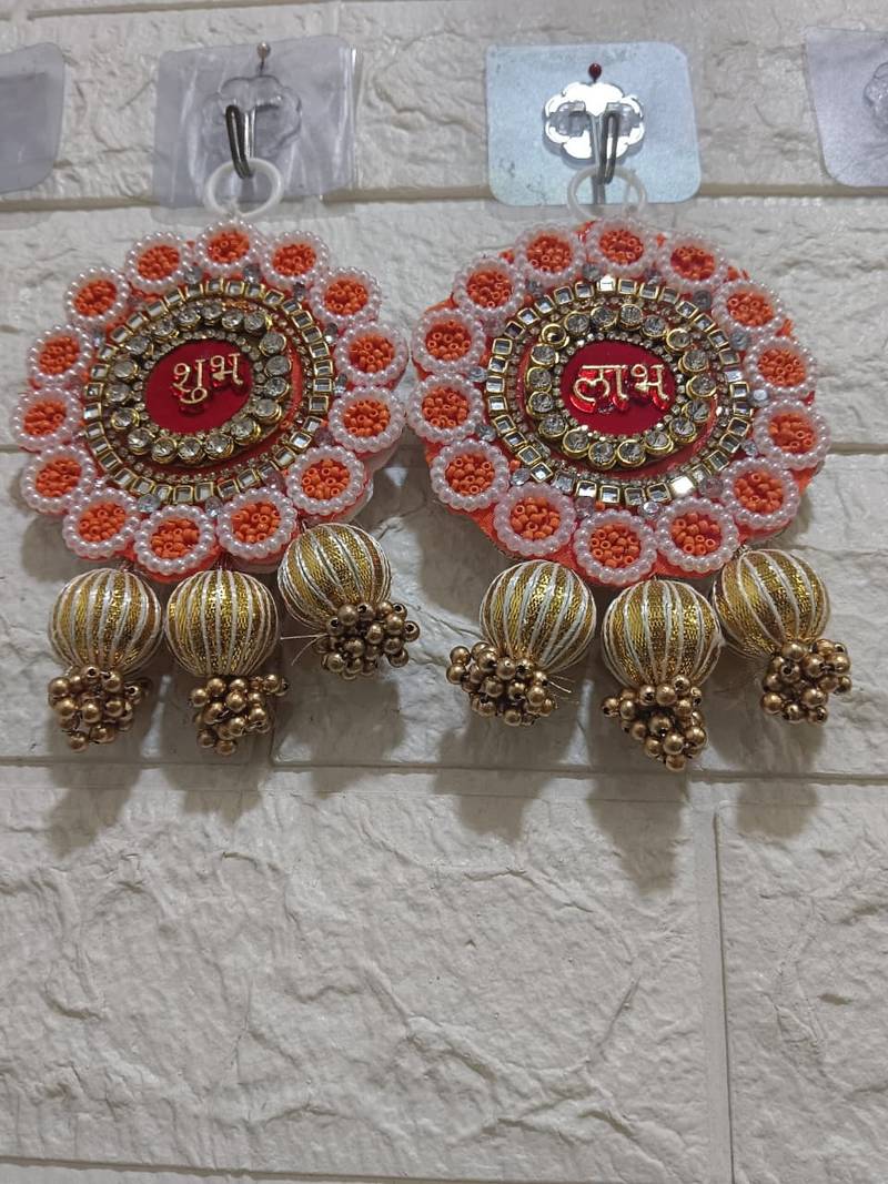 handmade decorative for beautiful wall decoration hanging decorations (pack of 2)
