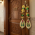 shubh labh patch door hanging handmade embroidered wall hanging home decor (pack of 2)