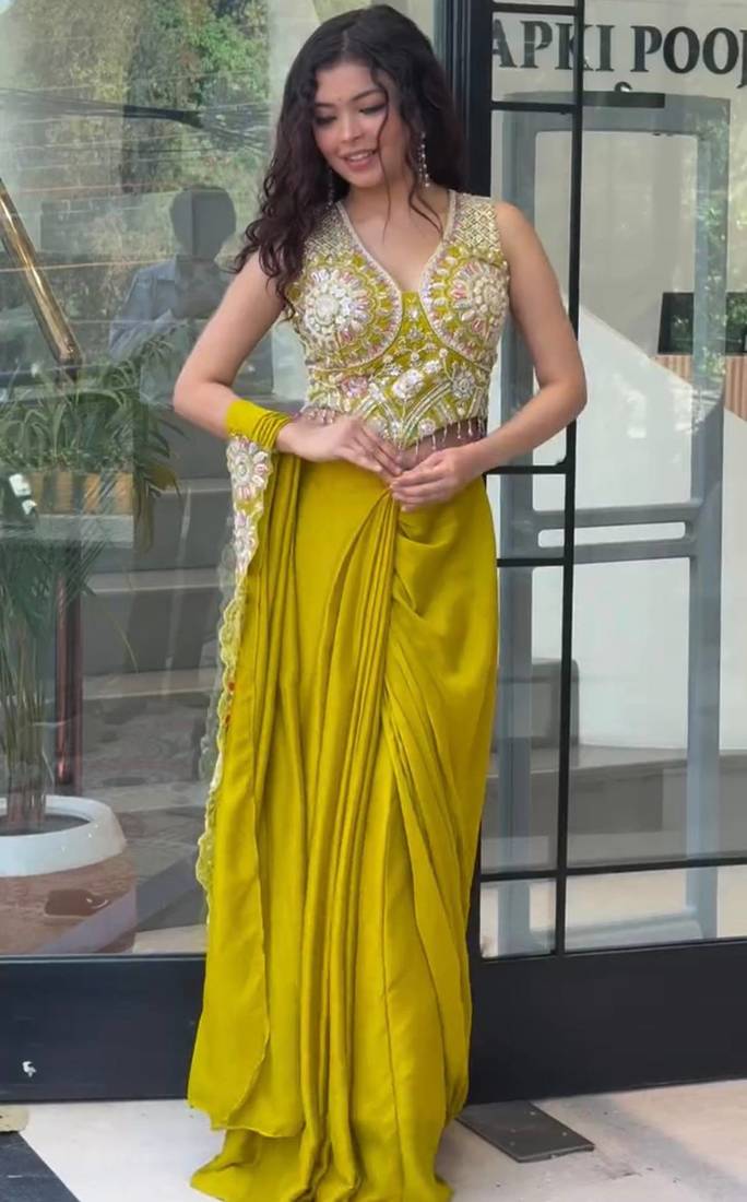 Lime green elegance 