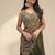 Regal silk blend embroidered saree 