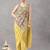 Floral embroidery saree