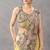 Floral embroidery saree