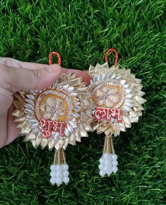 traditional decorative wall hanging  wall hanging for perfect home decor (pack of 2) 1