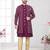 Vine embroidered indo-western sherwani set with thread, stone & fancy button work.