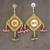 traditional decorative wall hanging for main door  garland perfect for home decor (pack of 2)