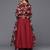 Floral Anarkali Kurta with Palazzos & Dupatta
