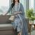 Women Floral Printed Regular Pure Cotton Kurta with Trousers & With Dupatta