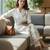 Women Ethnic Motifs Embroidered Regular Thread Work Kurta with Trousers