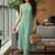 Women Striped Regular Kurta with Trousers
