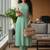 Women Striped Regular Kurta with Trousers