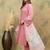 Women Woven Design Regular Beads and Stones Kurta with Trousers & Dupatta