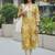 Women Floral Printed Regular Kurta with Trousers & With Dupatta