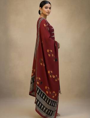 Women Ethnic Motifs Printed Regular Kurta with Trousers & With Dupatta 6