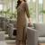 Women Ethnic Motifs Printed Regular Thread Work Kurta with Trousers