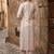 Women Printed Regular Chanderi Silk Kurta with Trousers
