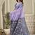 Lavedner cotton woven zari border patola pallu with fancy tassels casual wear saree