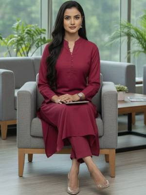 Women Regular Kurta with Trousers 1