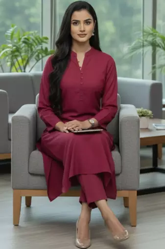 Women Regular Kurta with Trousers