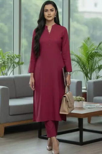 Women Regular Kurta with Trousers