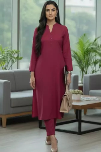 Women Regular Kurta with Trousers