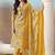 Women Floral Printed Regular Thread Work Kurta with Trousers & With Dupatta