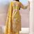 Women Floral Printed Regular Thread Work Kurta with Trousers & With Dupatta