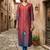 Women Ethnic Motifs Printed Regular Chanderi Silk Kurta with Trousers