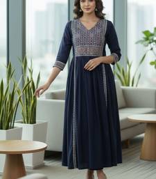 Women Ethnic Motifs Embroidered Pleated Kurta with Trousers