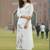 Women Floral Embroidered Regular Thread Work Kurta with Trousers