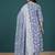 Floral Printed V-Neck Pure Cotton Straight Kurta With Trousers & Dupatta