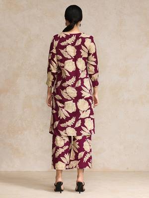 Women Floral Printed Regular Pure Cotton Kurta Set 5