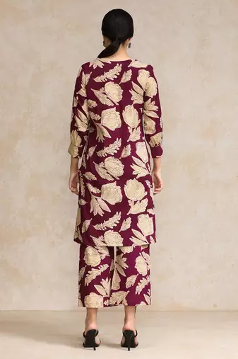 Women Floral Printed Regular Pure Cotton Kurta Set