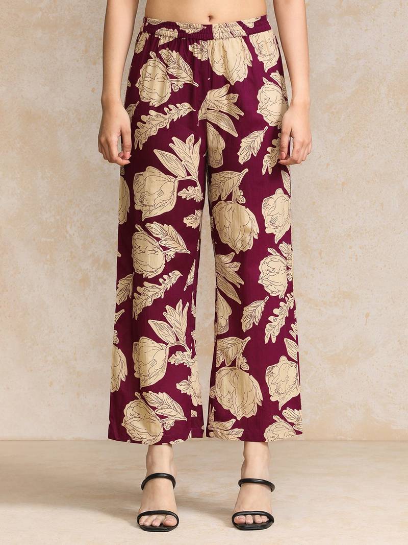 Women Floral Printed Regular Pure Cotton Kurta Set