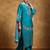 Women Floral Embroidered Regular Thread Work Pure Cotton Kurta with Trousers & With Dupatta